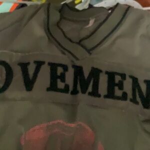 Olive Green Graphic T-Shirt